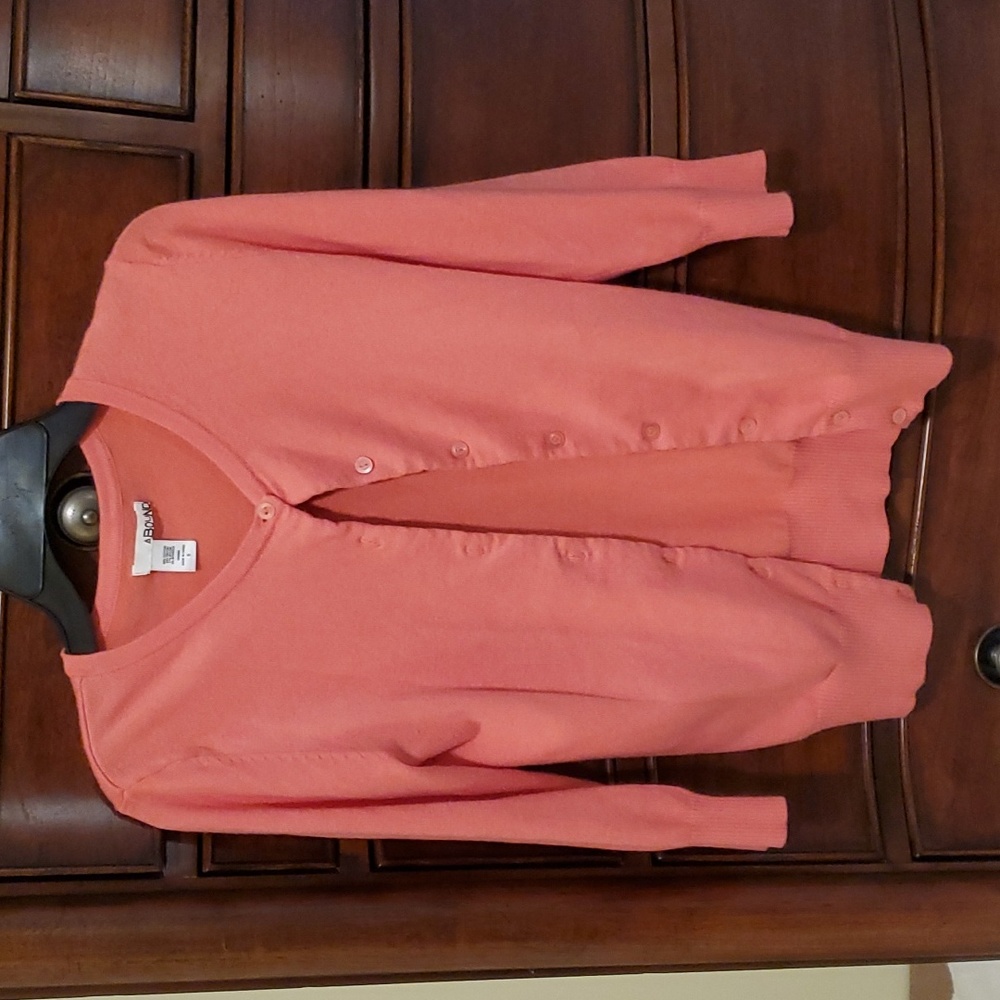 Pink cardigan